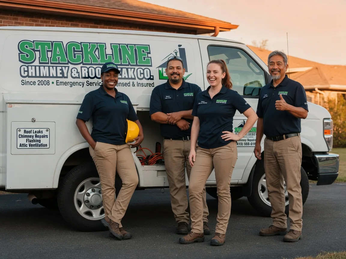 Chimney flashing repair company in College Place, WA